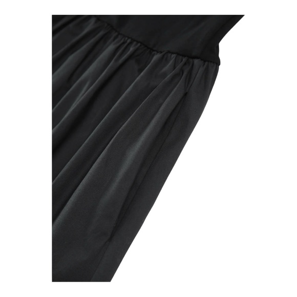 COMMENSE Leisure Pockets Long Sleeve Long Dress COLOR - Black, size Small NWt - Picture 4 of 11